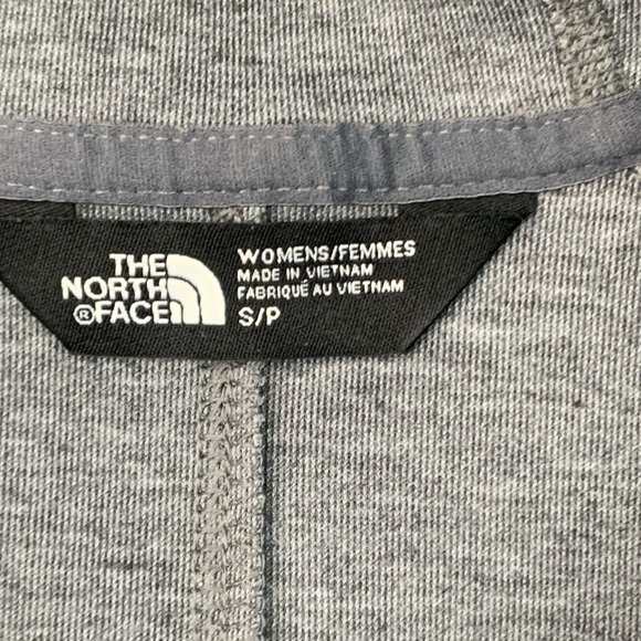 The North Face Women's Double Knit Full Zip Hoodie Grey Size S - Picture 4 of 7